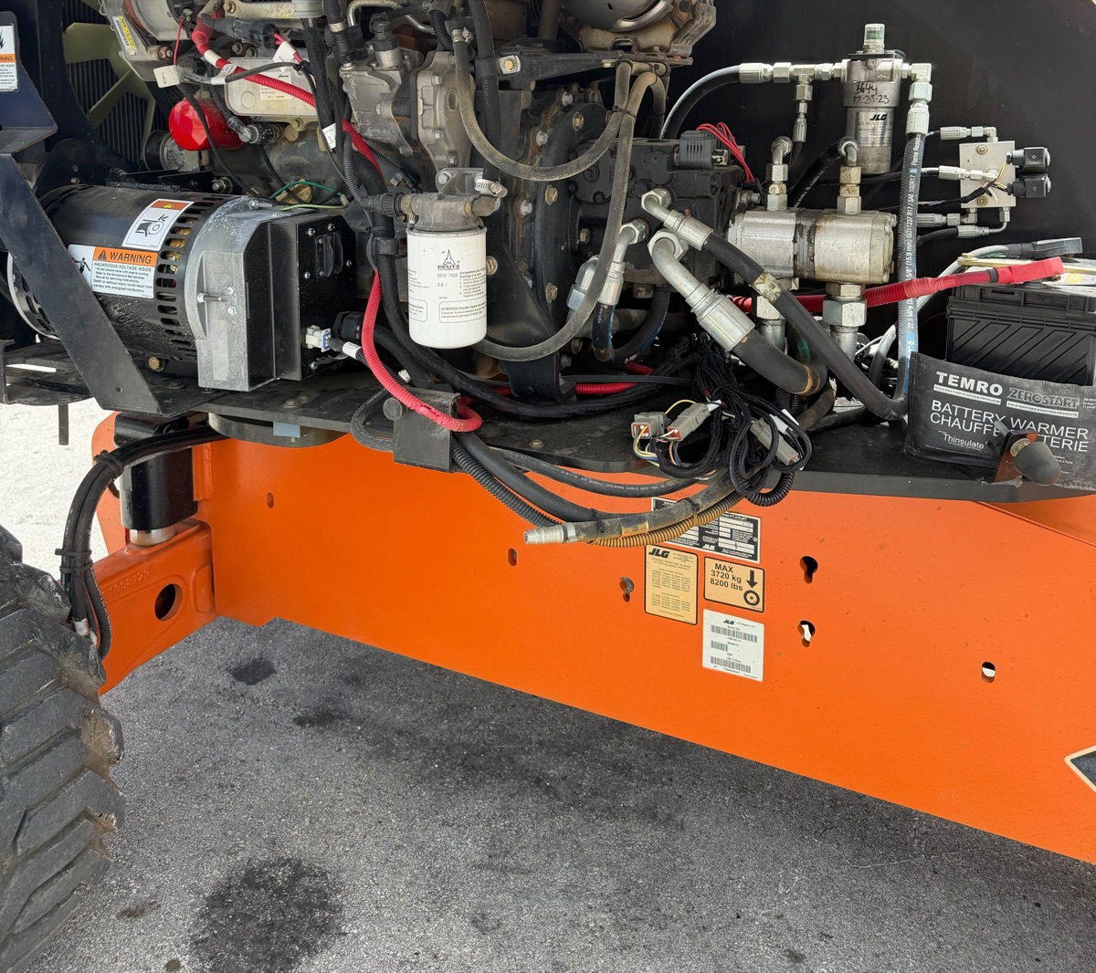 2014 JLG 400S 4WD Diesel Telescopic Boom Lift, view 7