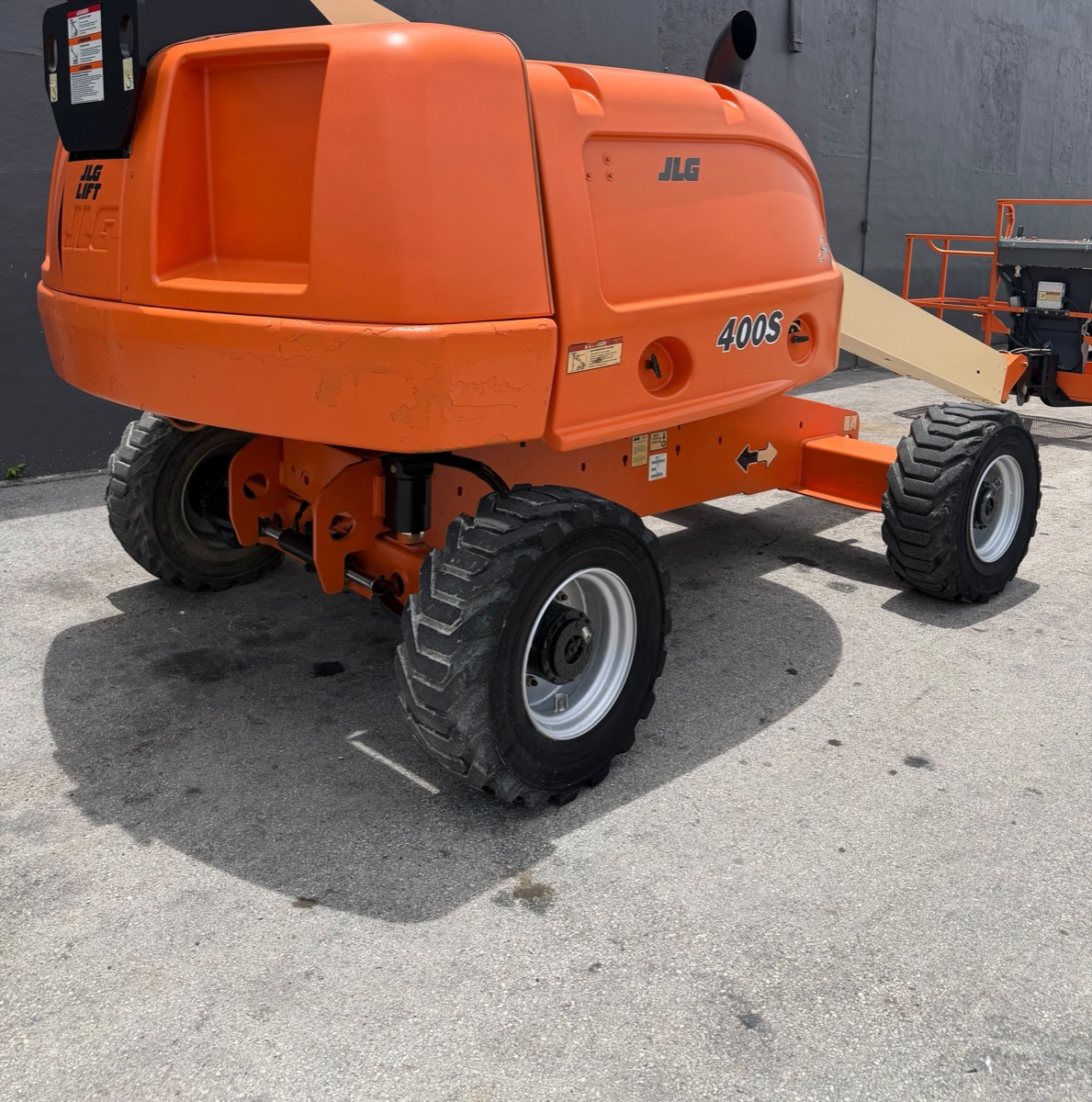 2014 JLG 400S 4WD Diesel Telescopic Boom Lift, view 9